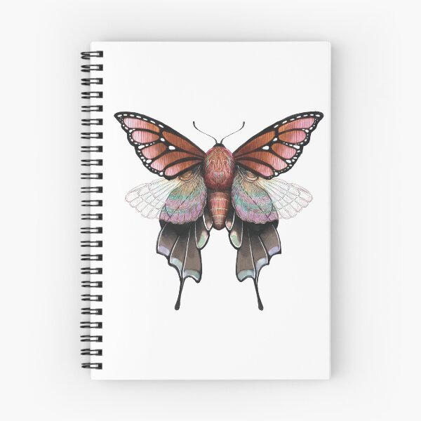 Item preview, Monarch Ptera Moth - Watercolor designed and sold by TeaAragonArt.