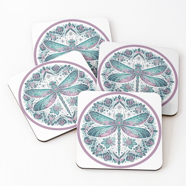 Item preview, Boho DragonFly Mandala  designed and sold by LJWright66.