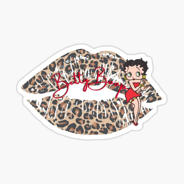 Item preview, Betty Boop Cheetah Kiss designed and sold by Artsy-Appeal.