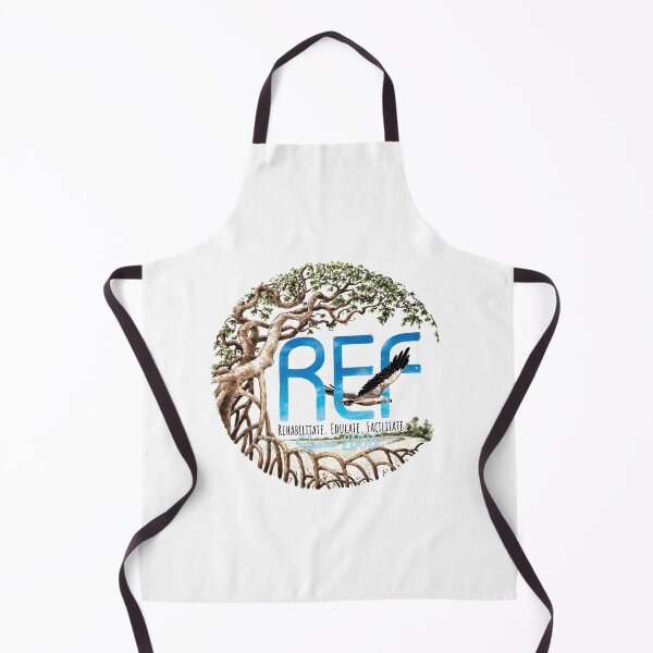 Item preview, REF On White Background - White-Bellied Sea Eagle Over Mangroves designed and sold by REF-Enviro.