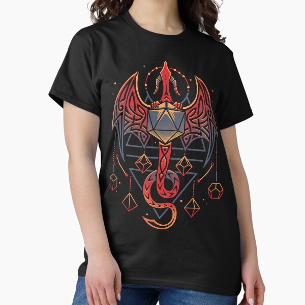 Aperçu de l'œuvre Dés Dragon Tribal - Fantasy Gamer créée et vendue par Snouleaf.