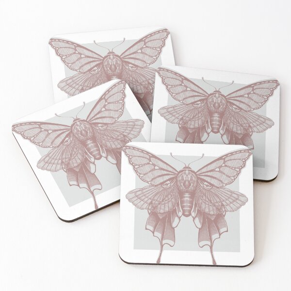 Item preview, Monarch Ptera Moth - Sketch Square designed and sold by TeaAragonArt.