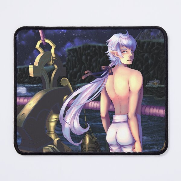 Item preview, FFXIV Alphinaud Leveilleur - Eulmore at night designed and sold by Jiubeck.