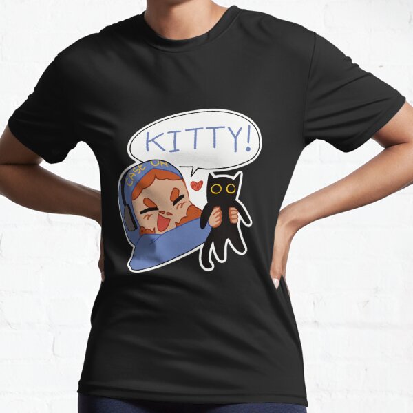 Vista previa del artículo con la obra «gatito caseoh», diseñado y vendido por oddrobynn.