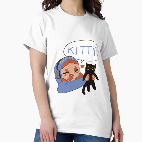 Vista previa del artículo con la obra «gatito caseoh», diseñado y vendido por oddrobynn.