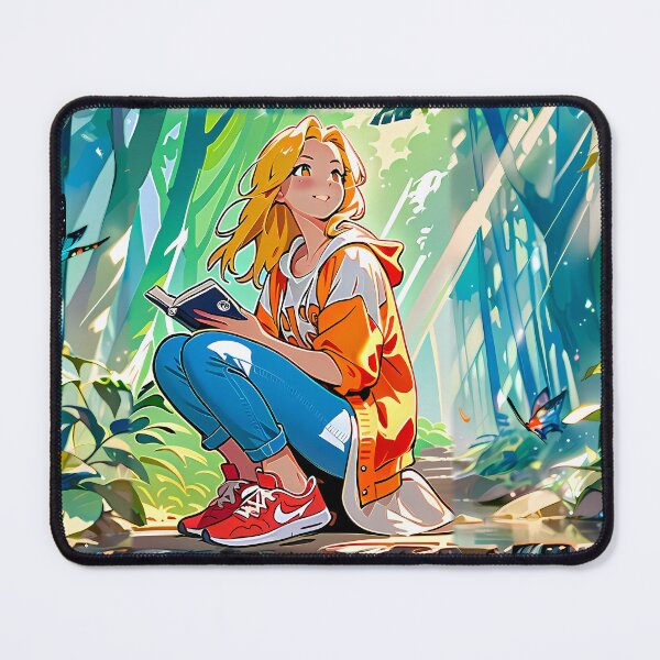 Item preview, Celina, the Only Human Who Knows the Enchanted Forest Realm - Watercolor designed and sold by Second Draft Visuals.