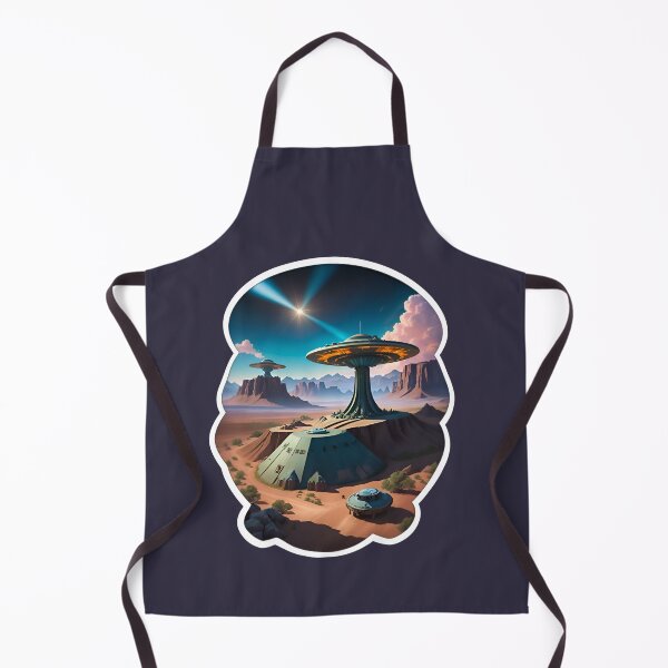 Item preview, Alien Base In The Desert designed and sold by TheArtOfPat.