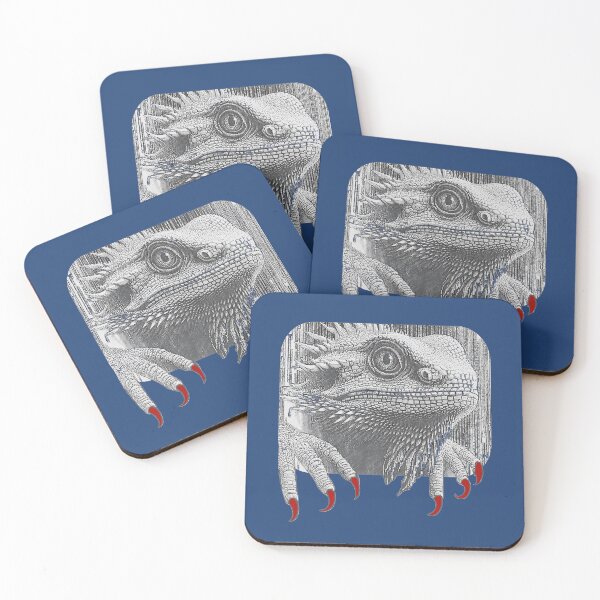 Item preview, Vintage Matrix Style Bearded Dragon designed and sold by HausKatz.