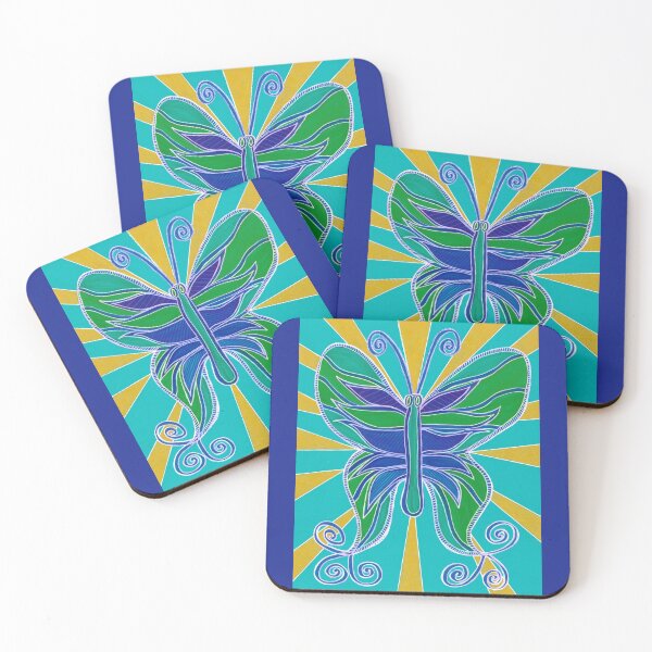 Item preview, Butterly and Sunrays designed and sold by artofkathleen.