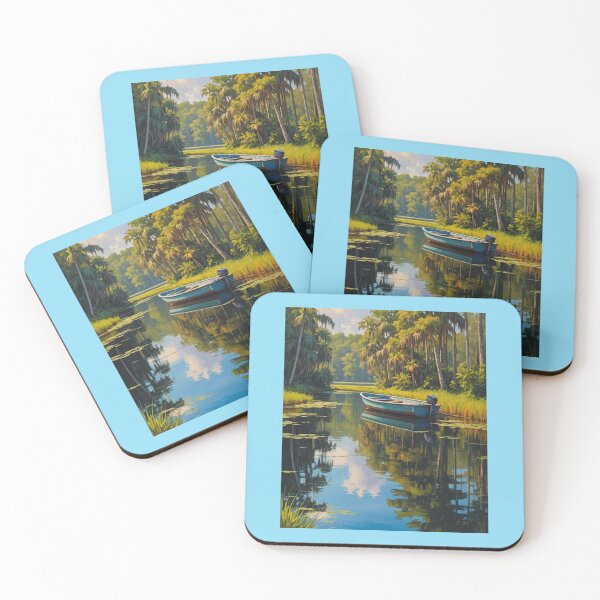 Item preview, Florida back waters designed and sold by seahorse crossing.