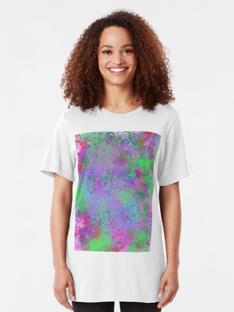 Alternate view of Psychedelia Slim Fit T-Shirt