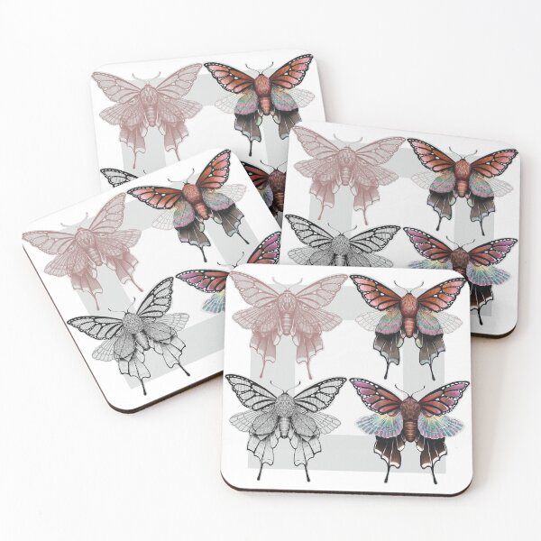Item preview, Monarch Ptera Moth - Combined designed and sold by TeaAragonArt.