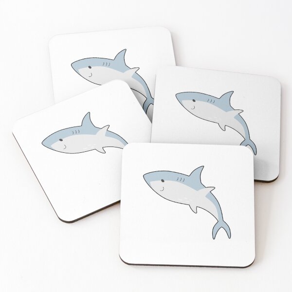 Item preview, Cute White Shark designed and sold by PureHelvetia.