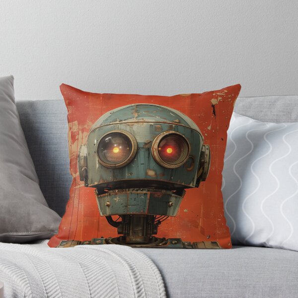 Item preview, Vintage Industrial Robot Portrait designed and sold by plam50.