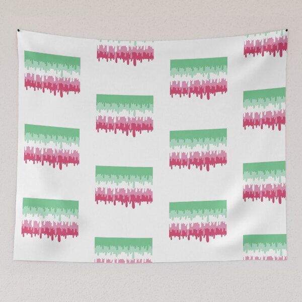Item preview, Melting Abrosexual Flag designed and sold by A4R0NN.