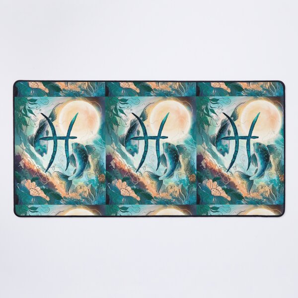 Item preview, Pisces Astrology. Moon in Pisces, Zodiac sign, Pisces symbol designed and sold by ZodiacWonders.