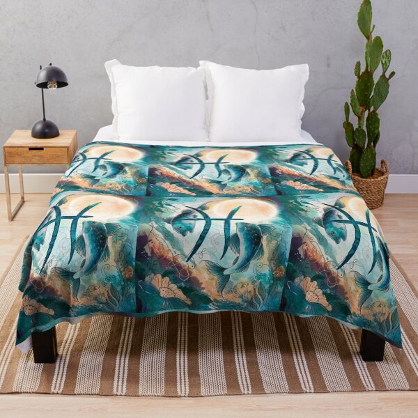 Item preview, Pisces Astrology. Moon in Pisces, Zodiac sign, Pisces symbol designed and sold by ZodiacWonders.