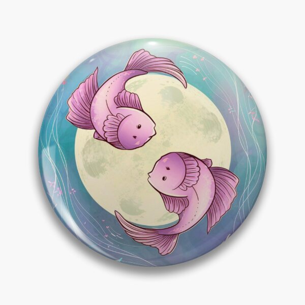 Item preview, Pisces Astrology. Moon in Pisces, Zodiac sign, Pisces symbol designed and sold by ZodiacWonders.