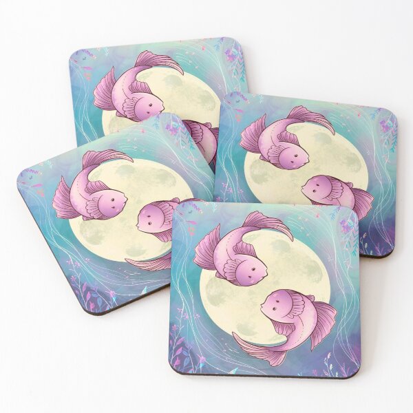 Item preview, Pisces Astrology. Moon in Pisces, Zodiac sign, Pisces symbol designed and sold by ZodiacWonders.