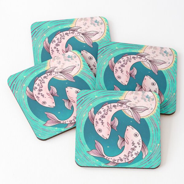 Item preview, Pisces Astrology. Moon in Pisces, Zodiac sign, Pisces symbol designed and sold by ZodiacWonders.