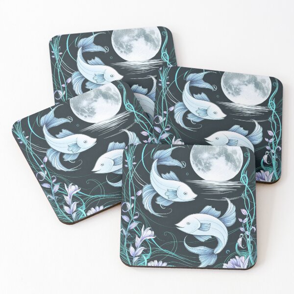 Item preview, Pisces Astrology. Moon in Pisces, Zodiac sign, Pisces symbol designed and sold by ZodiacWonders.