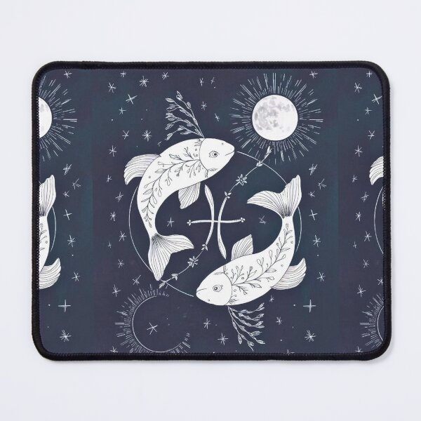 Item preview, Pisces Astrology. Moon in Pisces, Zodiac sign, Pisces symbol designed and sold by ZodiacWonders.