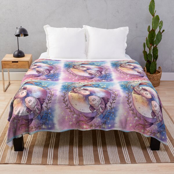 Item preview, Pisces Astrology. Moon in Pisces, Zodiac sign, Pisces symbol designed and sold by ZodiacWonders.