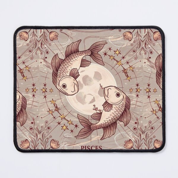 Item preview, Pisces Astrology. Moon in Pisces, Zodiac sign, Pisces symbol designed and sold by ZodiacWonders.