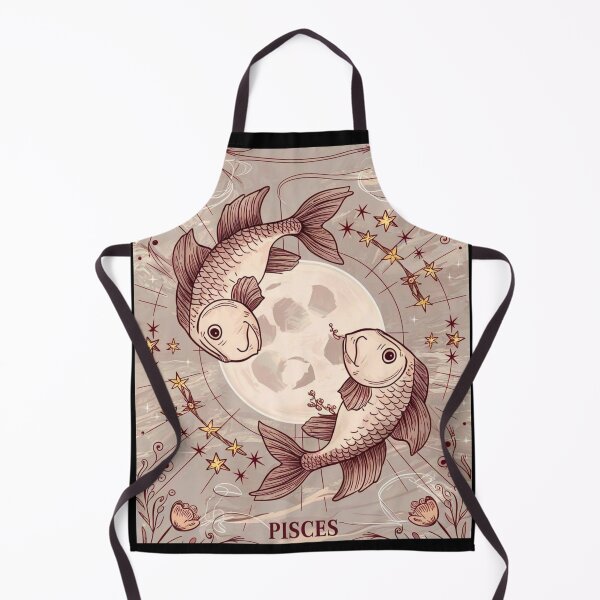 Item preview, Pisces Astrology. Moon in Pisces, Zodiac sign, Pisces symbol designed and sold by ZodiacWonders.