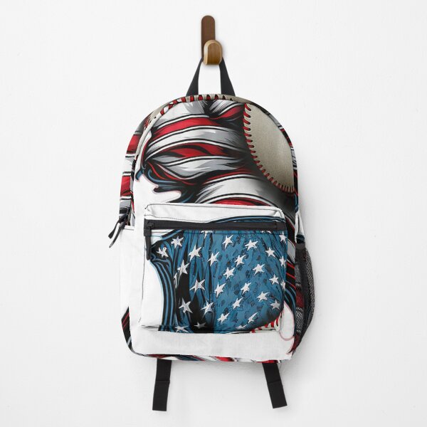Item preview, baseball usa flag american flag vintage designed and sold by VISIONSTURME.