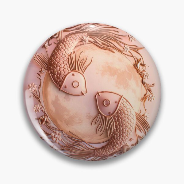 Item preview, Pisces Astrology. Moon in Pisces, Zodiac sign, Pisces symbol designed and sold by ZodiacWonders.