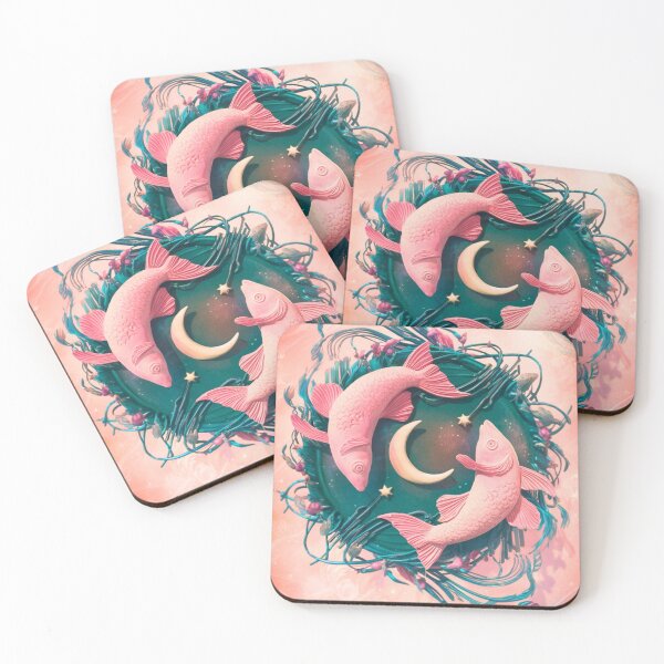 Item preview, Pisces Astrology. Moon in Pisces, Zodiac sign, Pisces symbol designed and sold by ZodiacWonders.