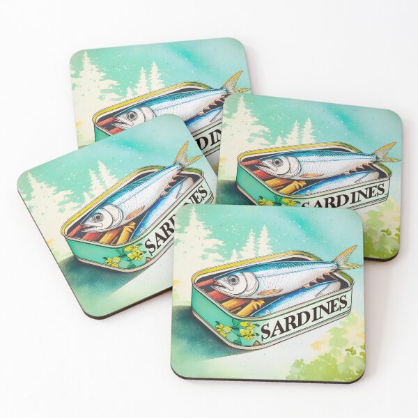 Item preview, Vintage Advert Sardine Tin designed and sold by dreamvisionsKG.