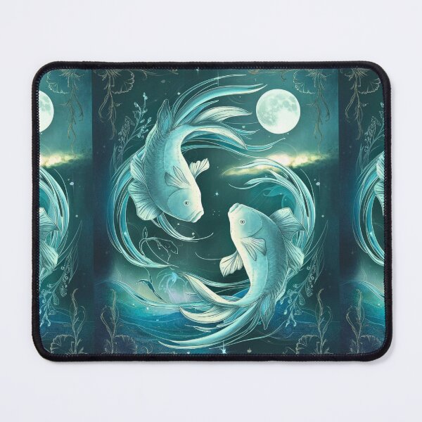 Item preview, Pisces Astrology. Moon in Pisces, Zodiac sign, Pisces symbol designed and sold by ZodiacWonders.