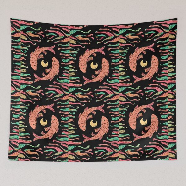 Item preview, Pisces Astrology. Moon in Pisces, Zodiac sign, Pisces symbol designed and sold by ZodiacWonders.