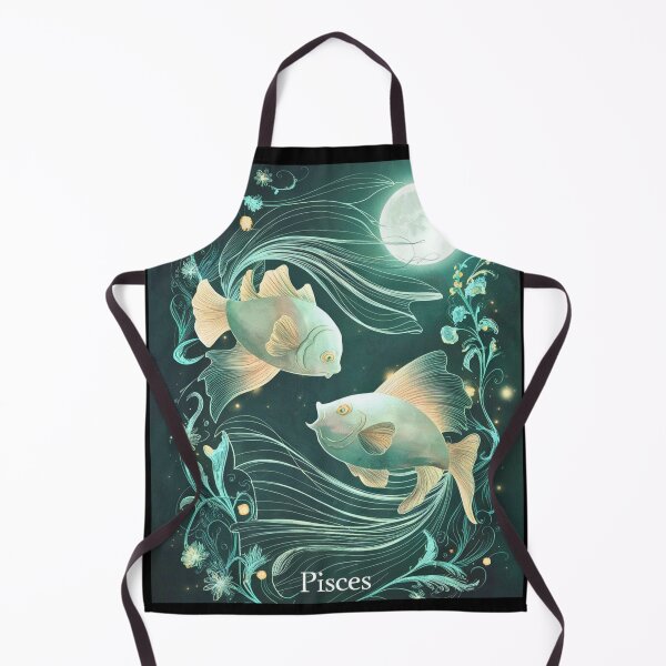 Item preview, Pisces Astrology. Moon in Pisces, Zodiac sign, Pisces symbol designed and sold by ZodiacWonders.