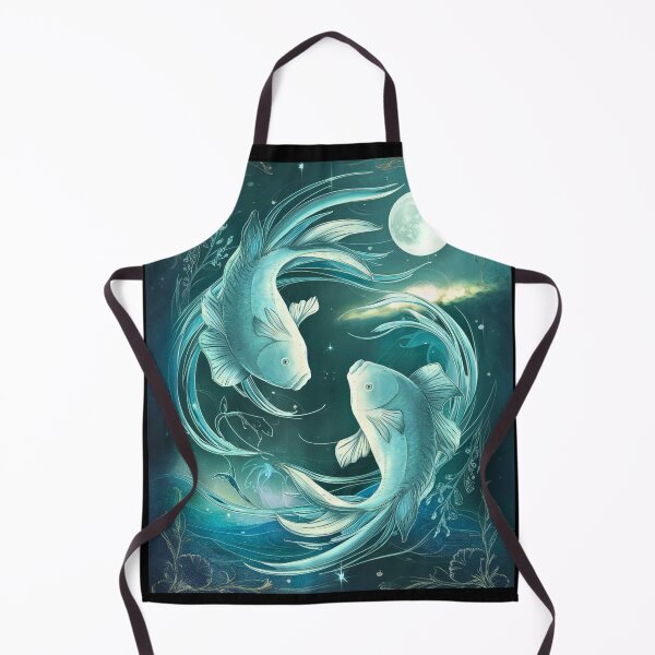Item preview, Pisces Astrology. Moon in Pisces, Zodiac sign, Pisces symbol designed and sold by ZodiacWonders.