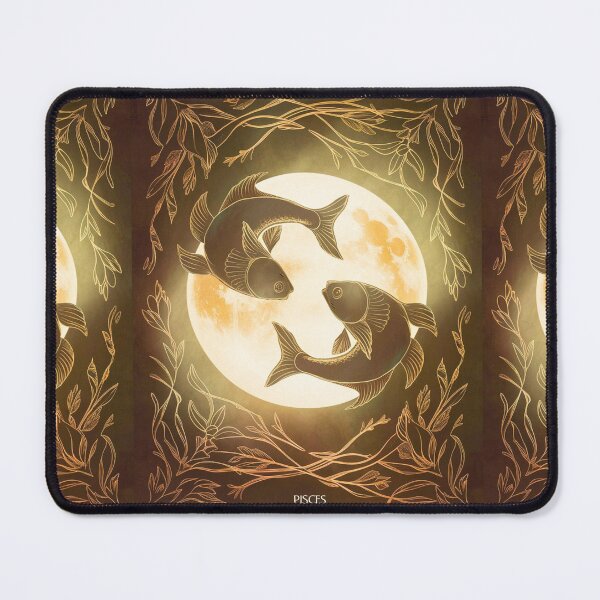 Item preview, Pisces Astrology. Moon in Pisces, Zodiac sign, Pisces symbol designed and sold by ZodiacWonders.