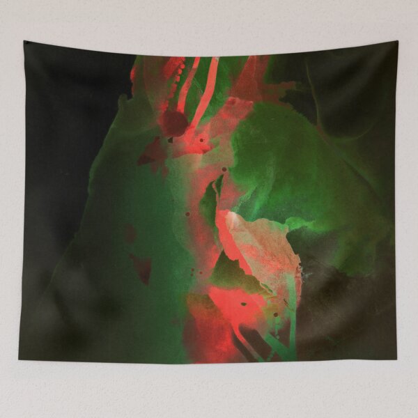 Item preview, Conflicted Desire Dark Contemporary Abstract Mixed Media Art designed and sold by nancyjcreates.