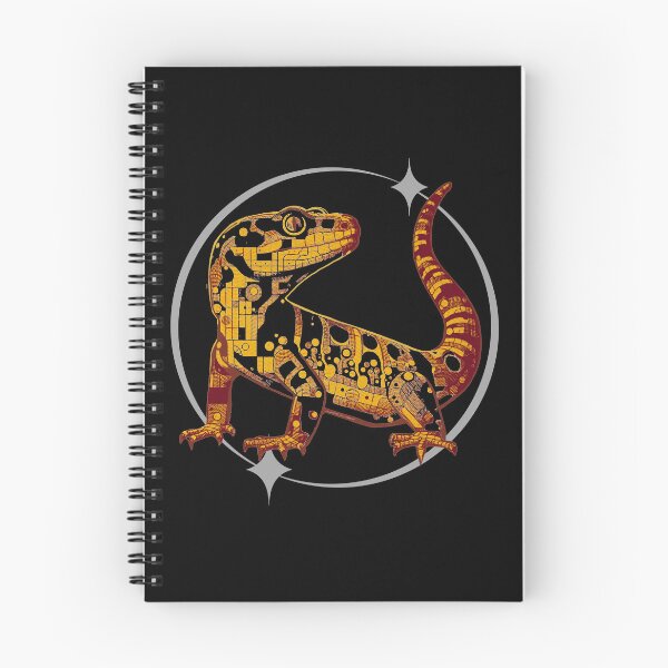 Item preview, Leopard Gecko - Orange and Yellow Retro Geometric Design designed and sold by HausKatz.
