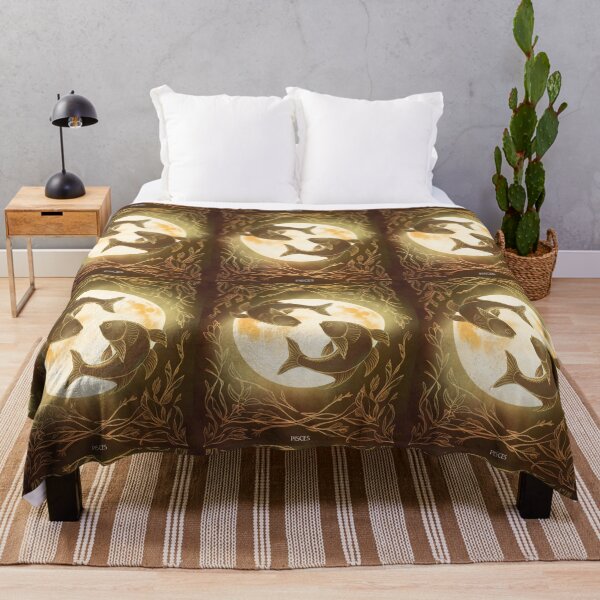 Item preview, Pisces Astrology. Moon in Pisces, Zodiac sign, Pisces symbol designed and sold by ZodiacWonders.