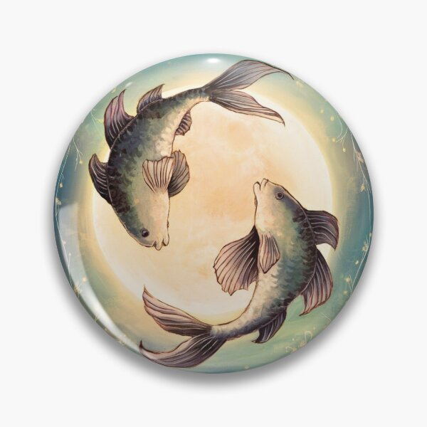 Item preview, Pisces Astrology. Moon in Pisces, Zodiac sign, Pisces symbol designed and sold by ZodiacWonders.