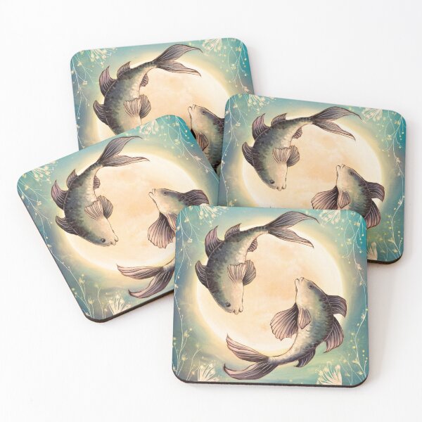 Item preview, Pisces Astrology. Moon in Pisces, Zodiac sign, Pisces symbol designed and sold by ZodiacWonders.