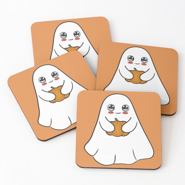 Item preview, Ghost with Pumpkin designed and sold by ElegantPumpkin.