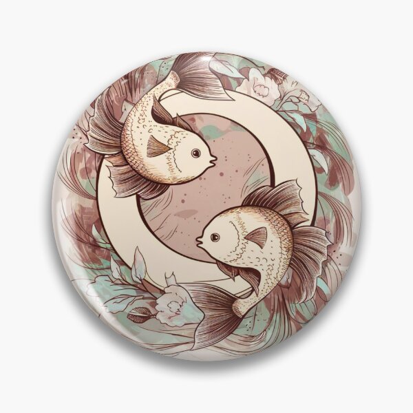 Item preview, Pisces Astrology. Moon in Pisces, Zodiac sign, Pisces symbol designed and sold by ZodiacWonders.