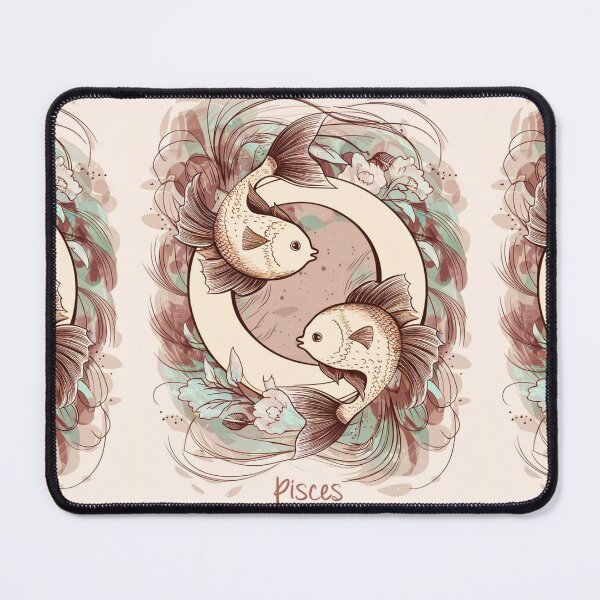 Item preview, Pisces Astrology. Moon in Pisces, Zodiac sign, Pisces symbol designed and sold by ZodiacWonders.