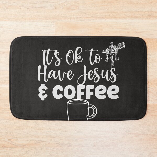 Item preview, It's Ok To Have Jesus & Coffee T-shirts designed and sold by Shevonda Thomas.