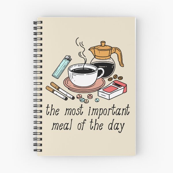 Item preview, The Most Important Meal of the Day - Breakfast, Coffee, Meme designed and sold by SpaceDogLaika.