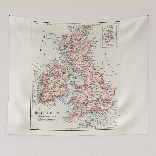 Item preview, Universal Atlas of the World, A Cartographic Map of the British Isles designed and sold by LKozerski.
