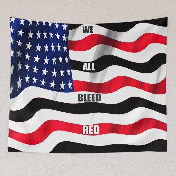 Item preview, We All Bleed Red designed and sold by ZEmami127.